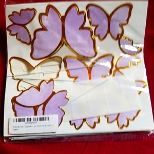 Birthday Cake Butterfly Toppers